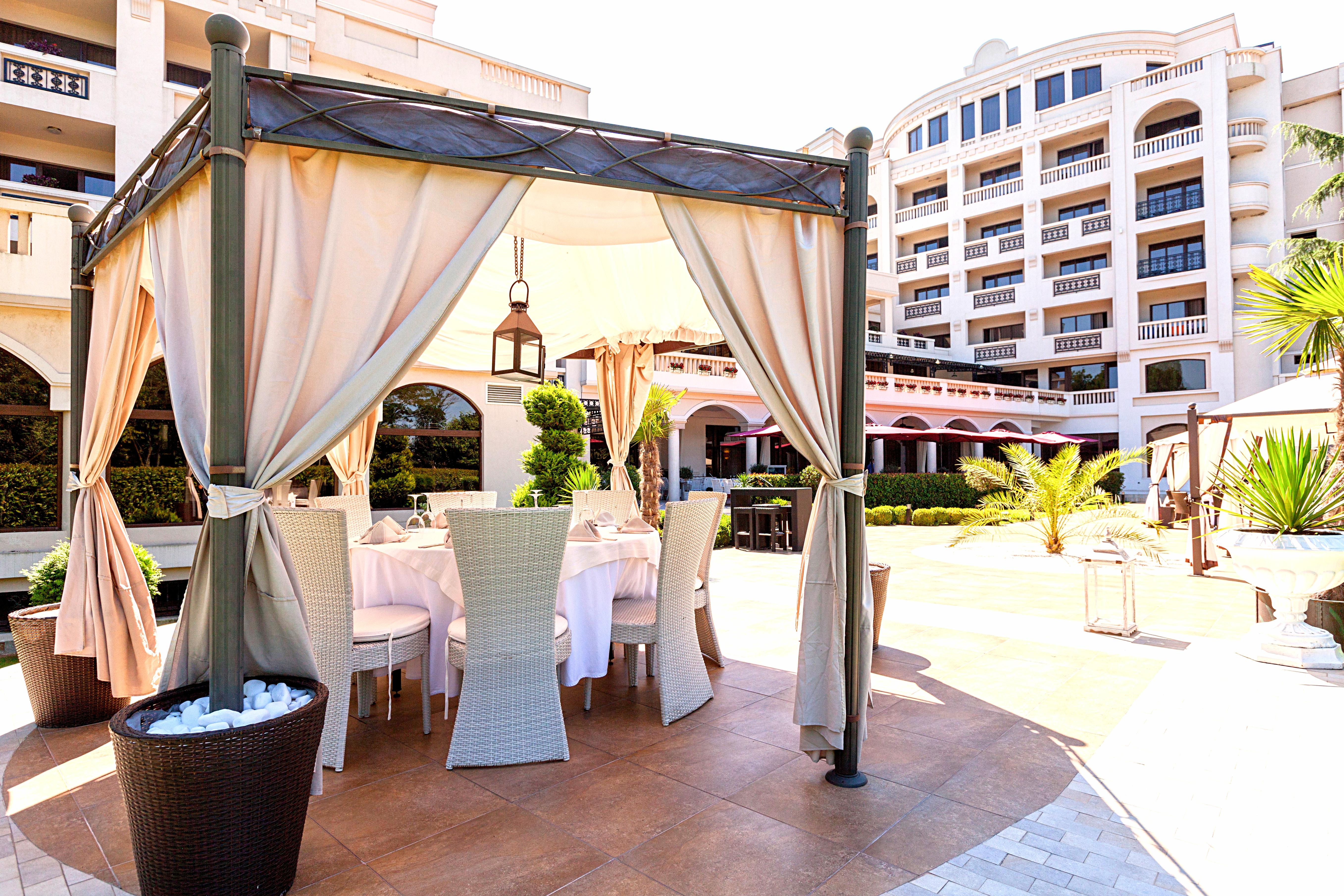 Primoretz Grand Hotel & Spa Burgas City Eksteriør billede Pergola