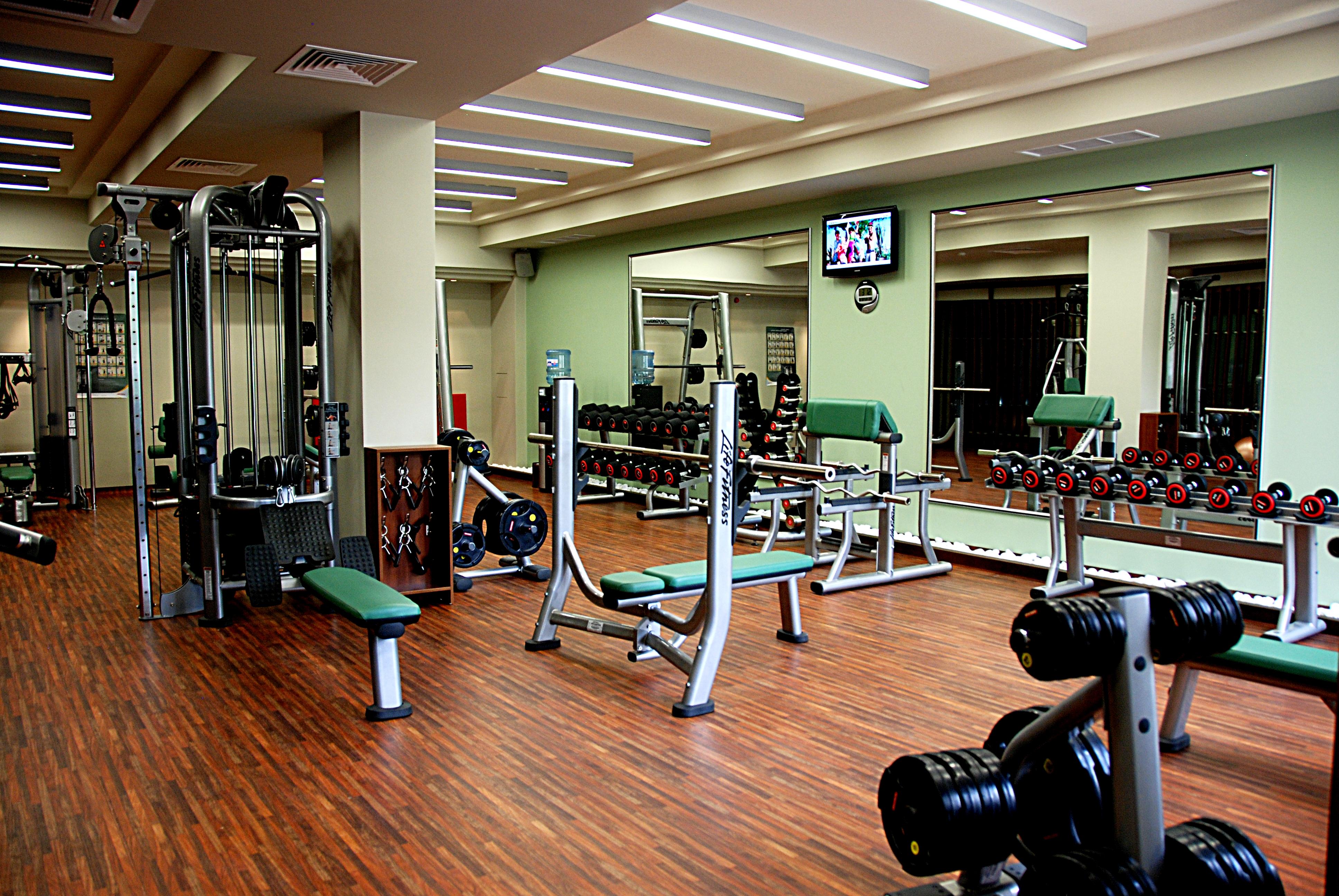 Primoretz Grand Hotel & Spa Burgas City Eksteriør billede A gym in a hotel