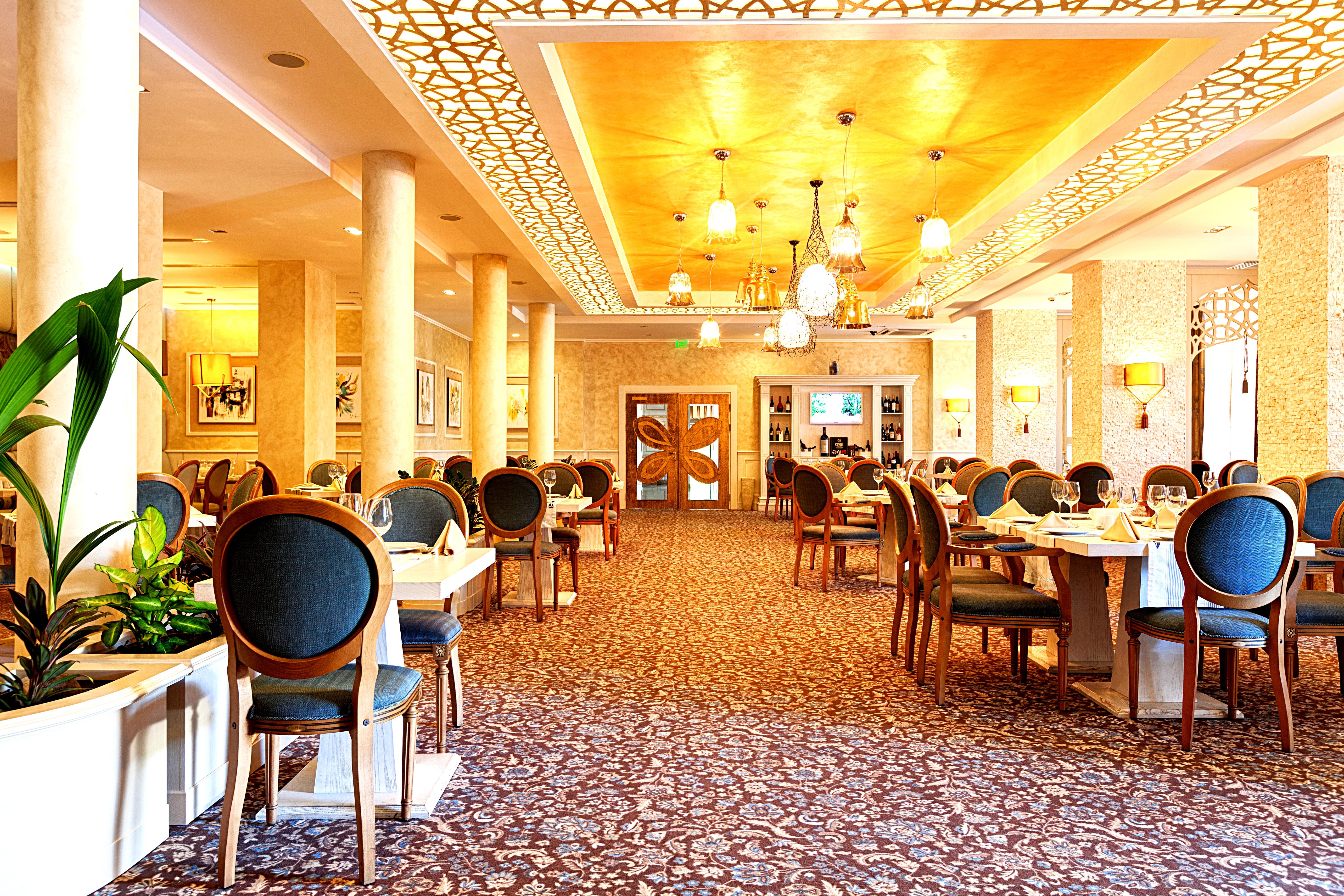 Primoretz Grand Hotel & Spa Burgas City Eksteriør billede The restaurant