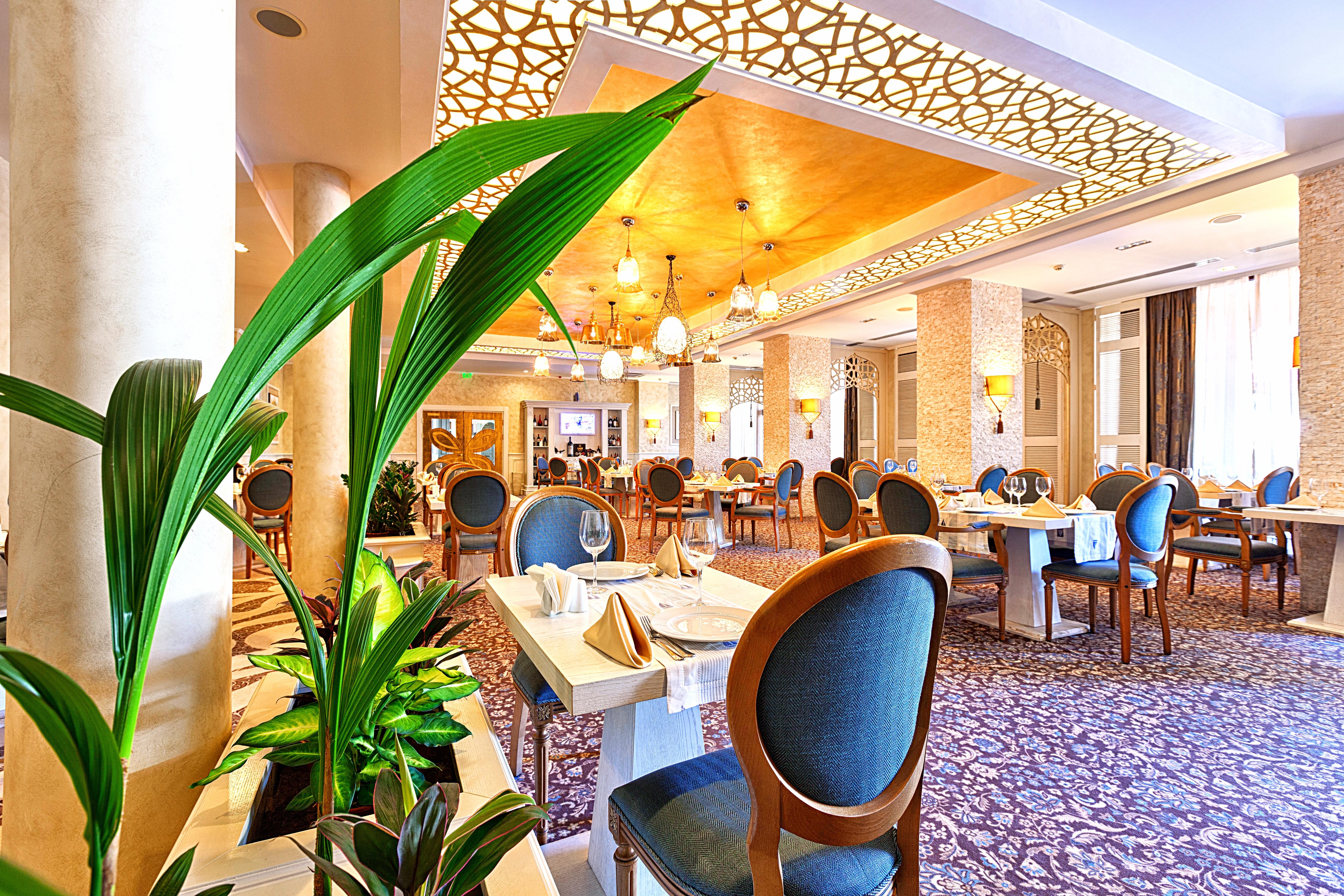 Primoretz Grand Hotel & Spa Burgas City Eksteriør billede The restaurant